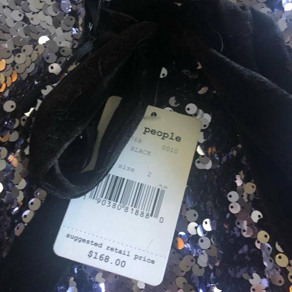 Free People Mermaid Sequin Dress in Purple - Picture 3 of 4